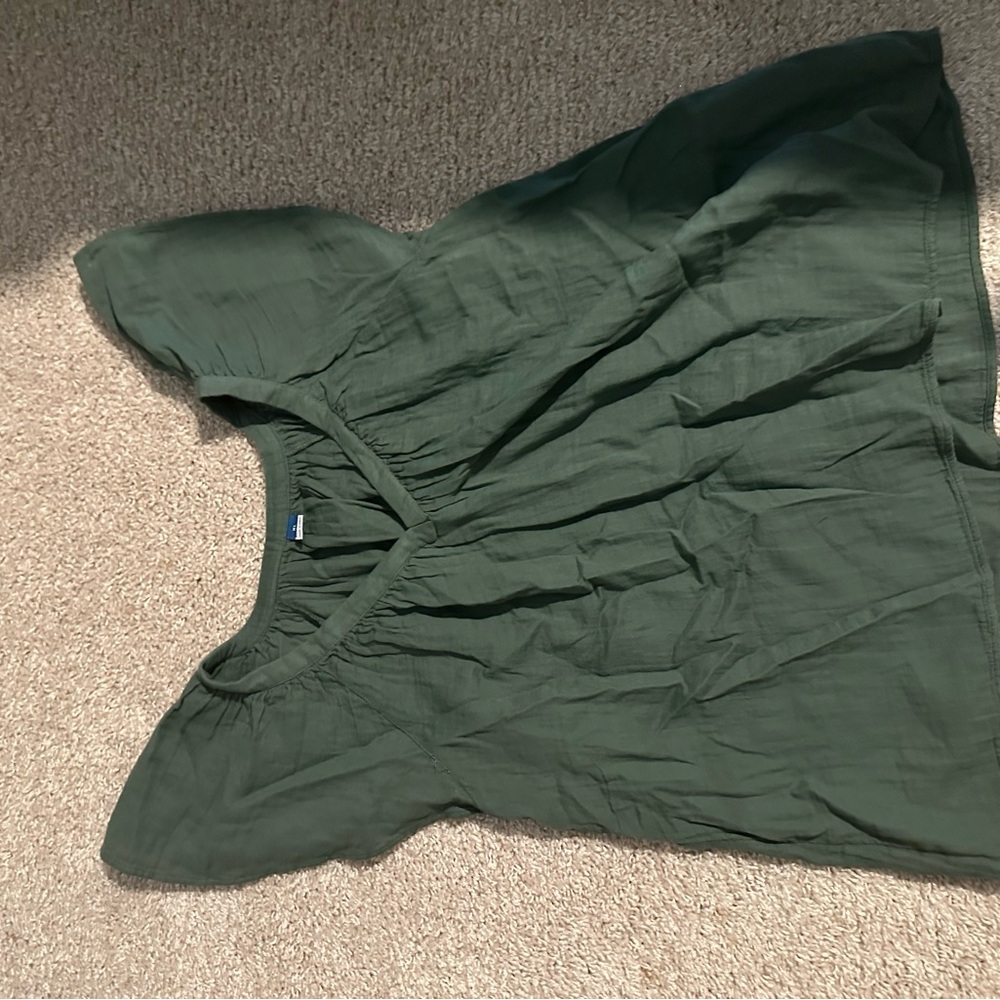 Old Navy Olive Green Blouse
